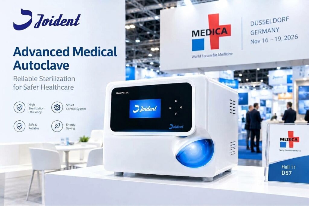 Advanced medical autoclave at MEDICA 2026